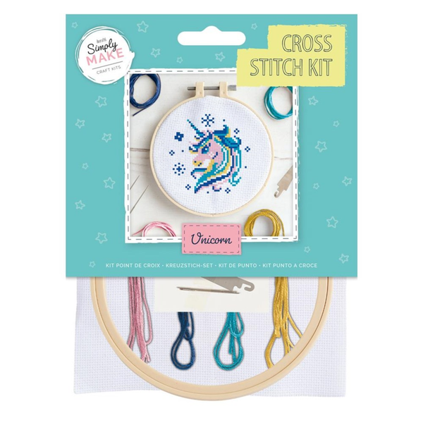 Unicorn Cross Stitch Kit 