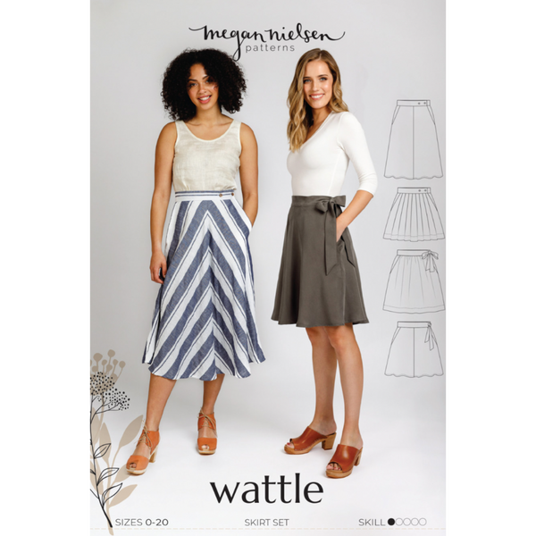 Wattle Skirt Sewing Pattern - Megan Nielsen