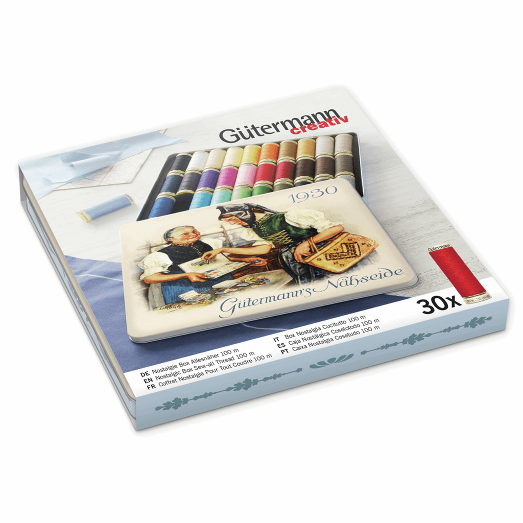 Assorted Gutermann Thread Box