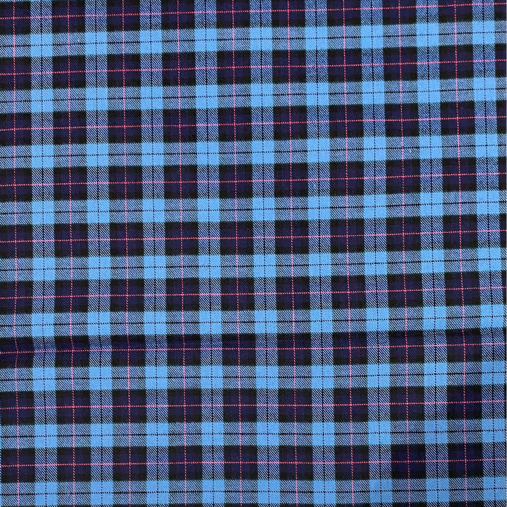 Tartan Brushed Cotton Fabric