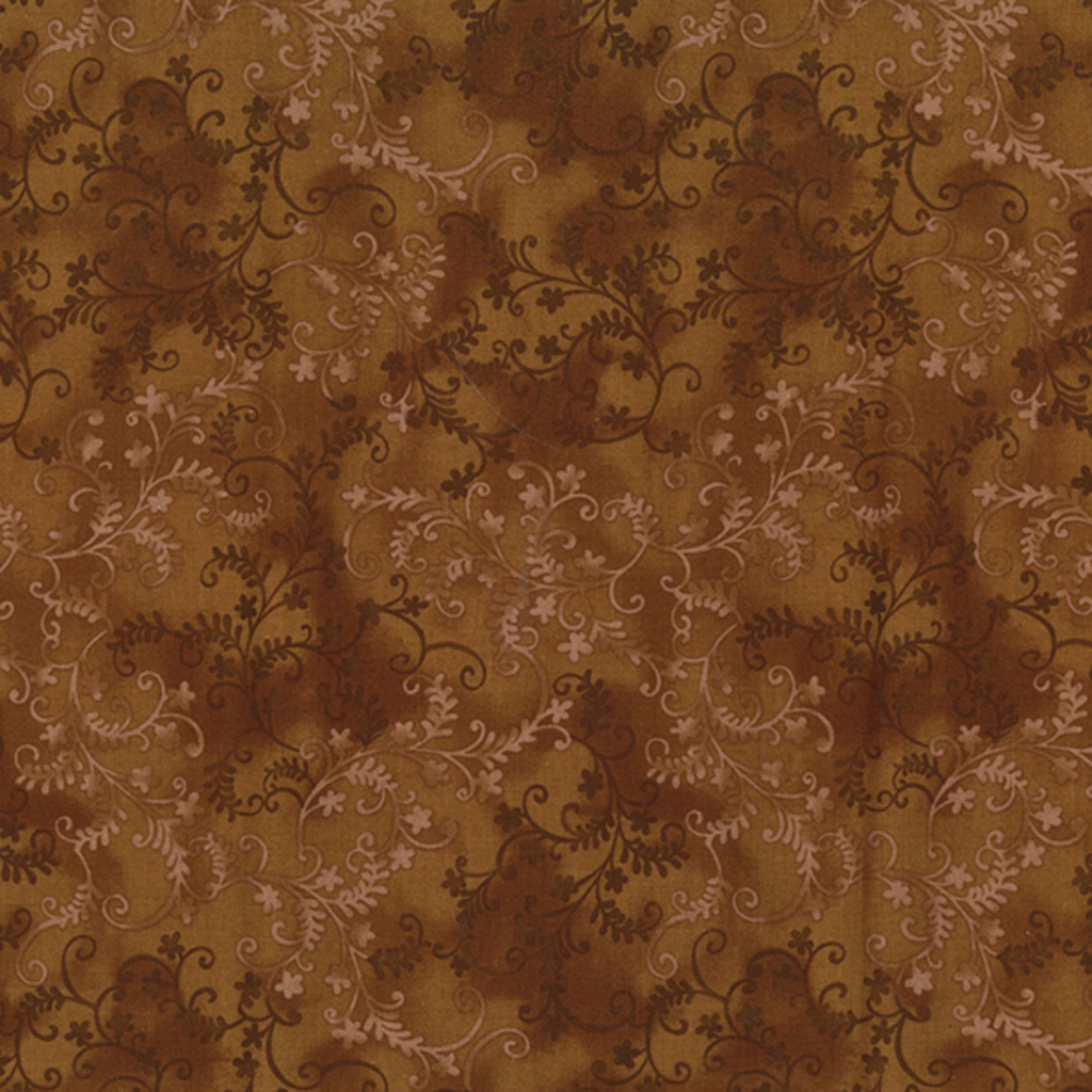 Brown Cotton Fabric