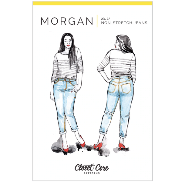 Morgan Jeans Sewing Pattern - Closet Core