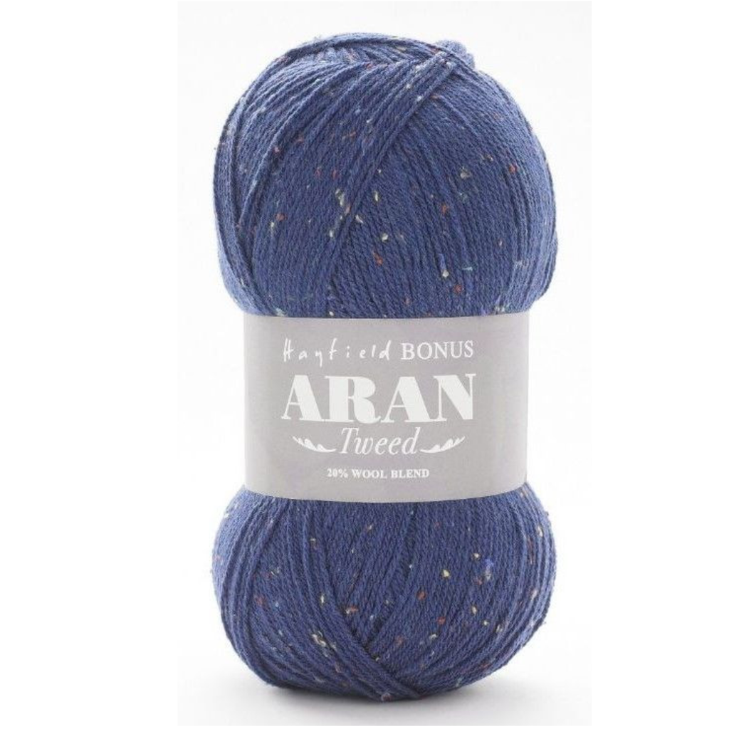 Dark Blue Aran Yarn