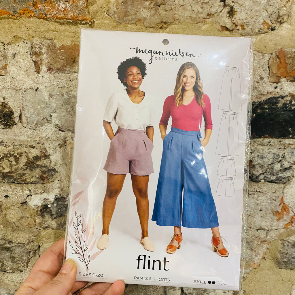 Flint Culotte Cropped Trousers & Shorts Sewing Pattern