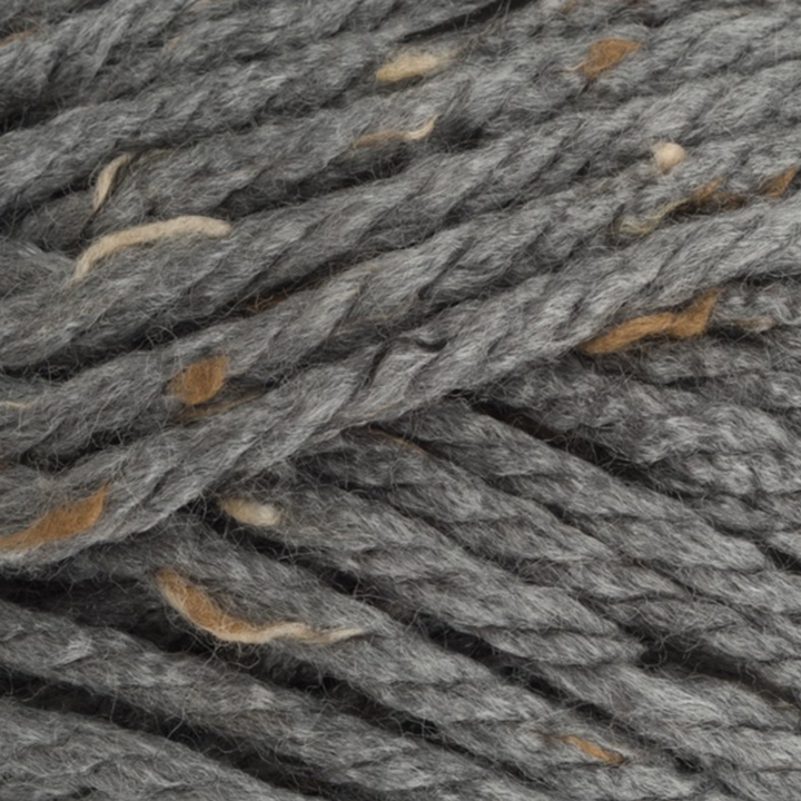 Grey Super Chunky Tweed Yarn