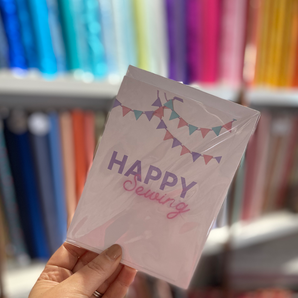 Happy Sewing Greeting Card
