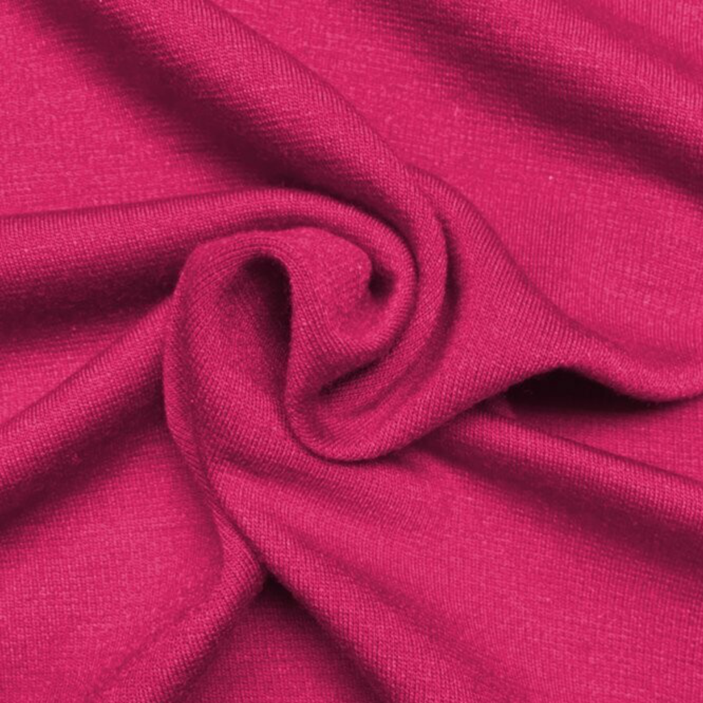 Hot Pink Ponte Roma Fabric