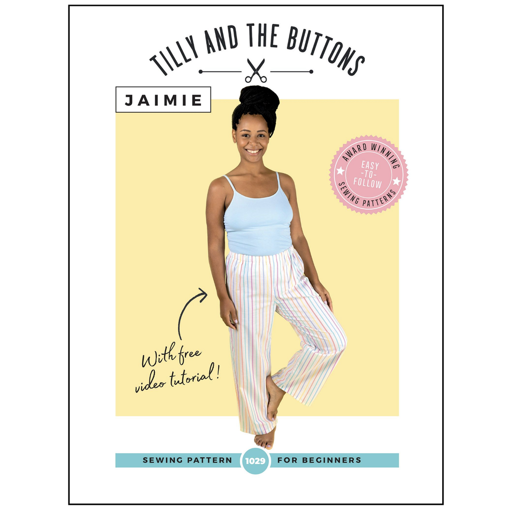 Jaimie PJ Bottoms Sewing Pattern