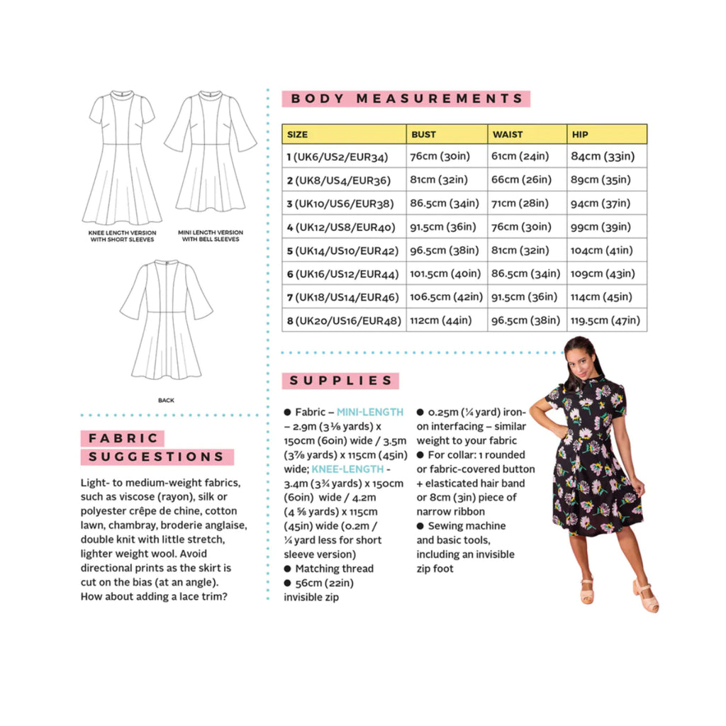 Martha Dress Sewing Pattern-Tilly and the Buttons