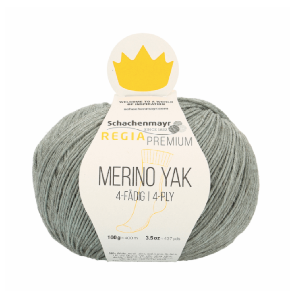 Mint Mix Marino Yak Yarn 100g