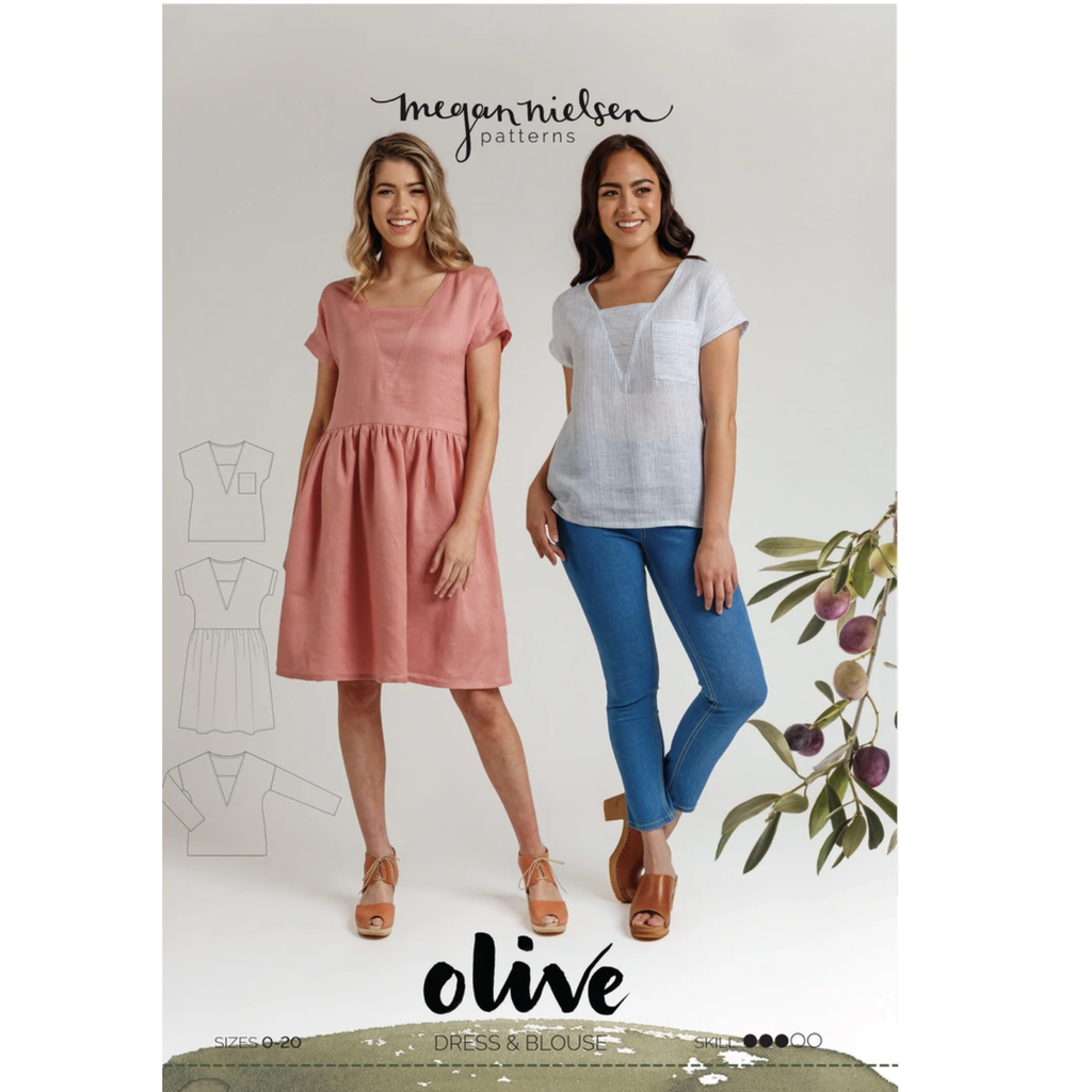 Olive Dress and Top Sewing Pattern