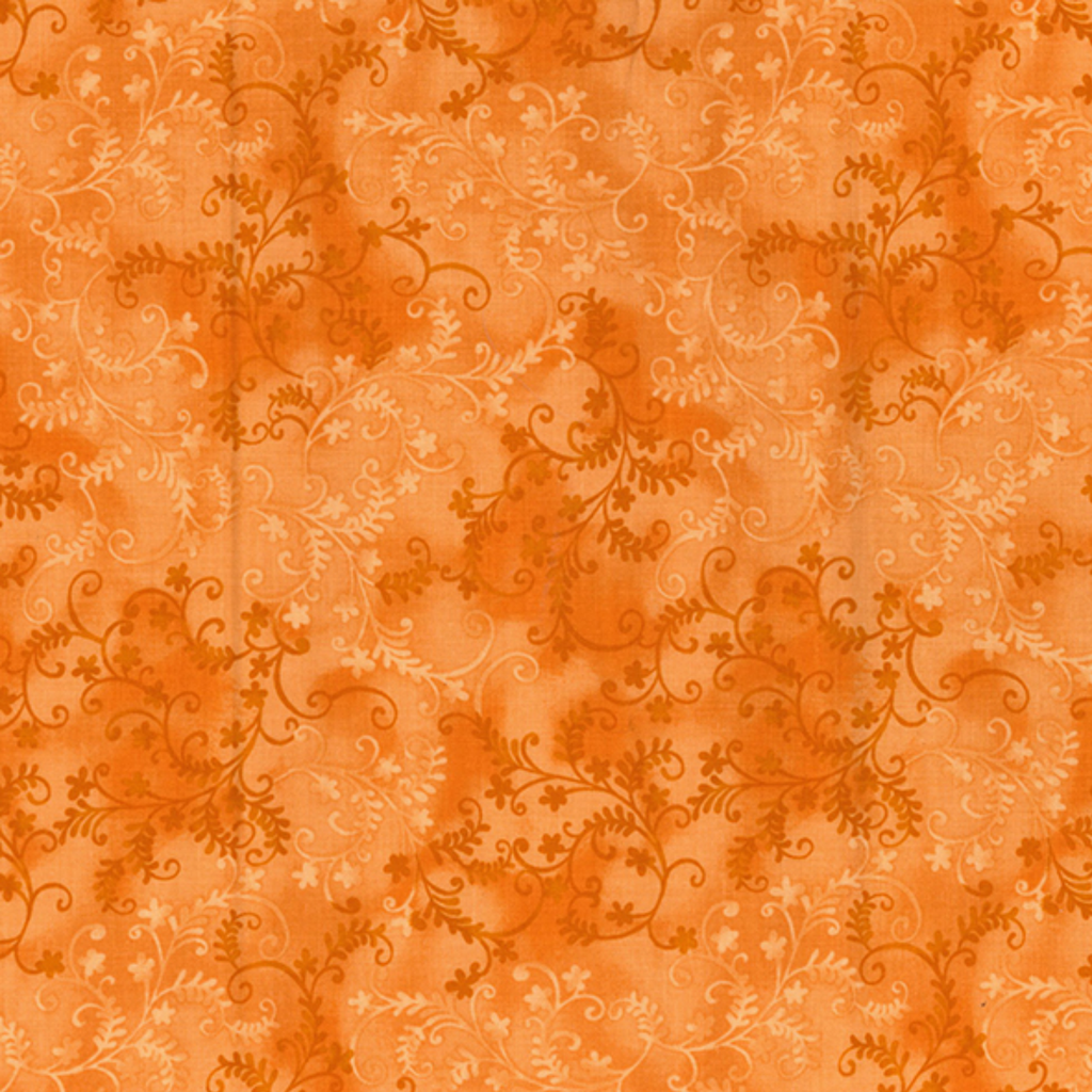 Orange Cotton Fabric