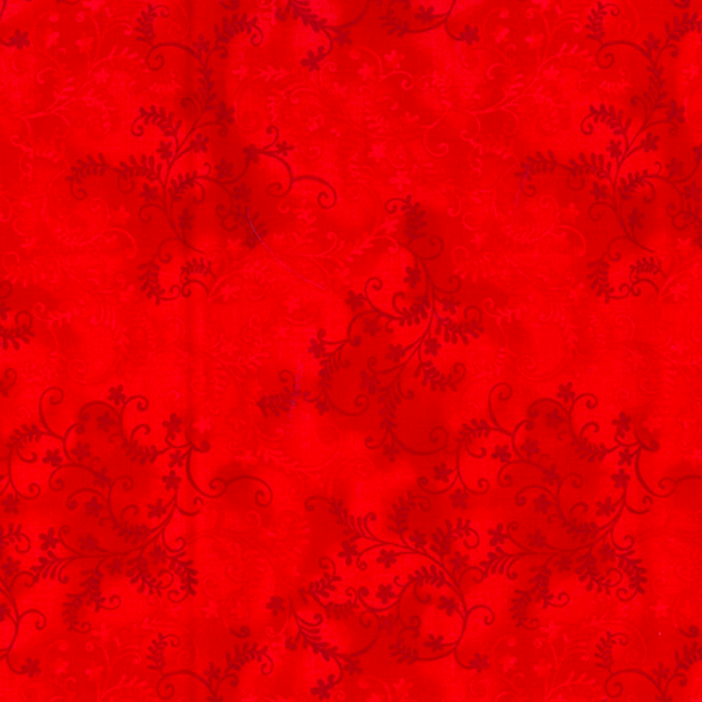 Red Vine Cotton Fabric