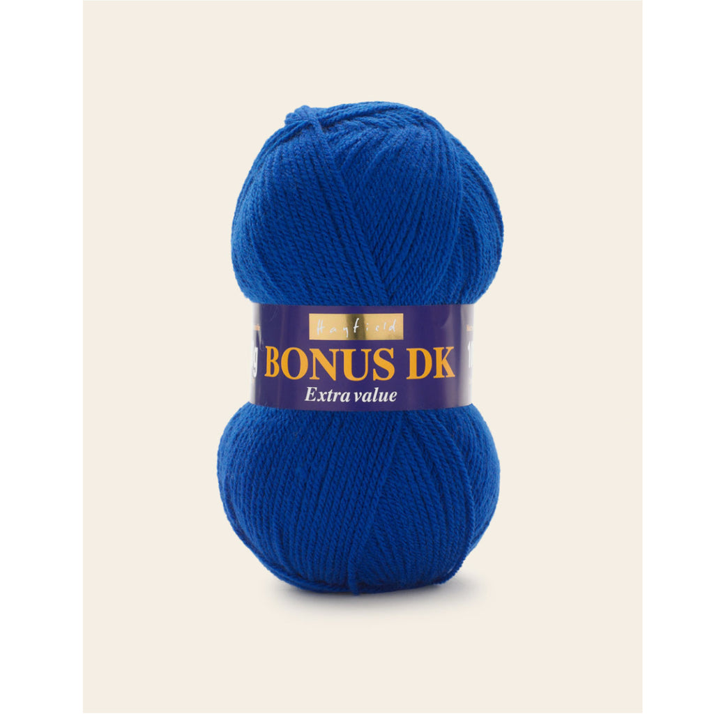 Royal Blue Hayfield Bonus DK Yarn