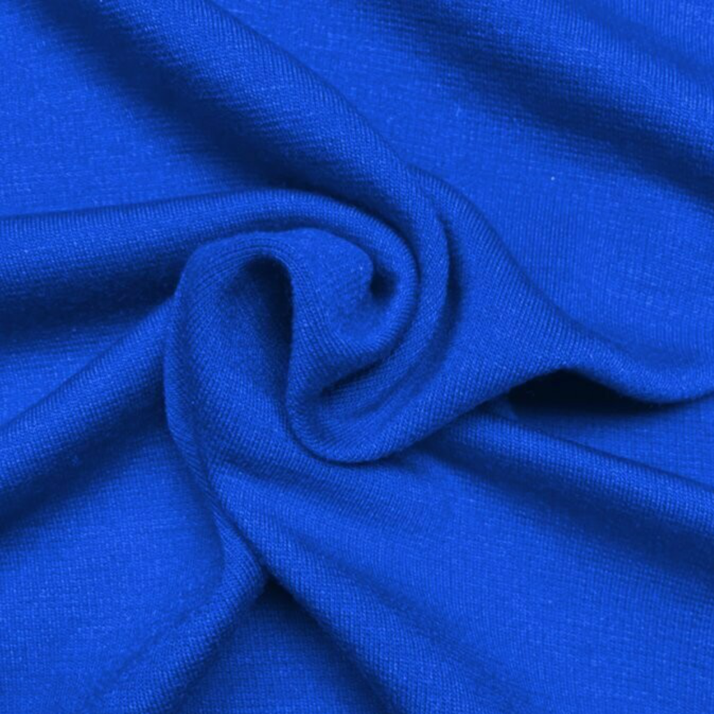 Royal Blue Ponte Roma Fabric