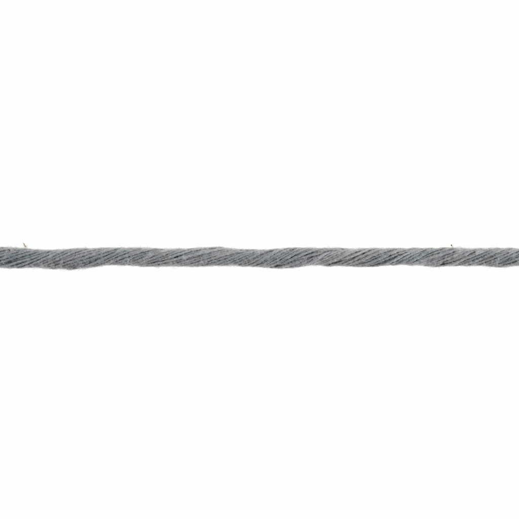 Silver Macrame Cord 4mm