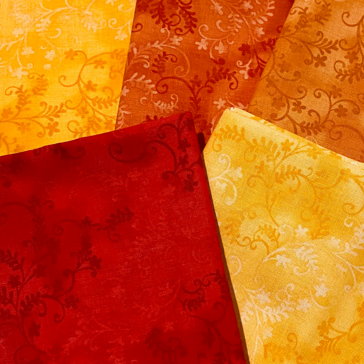 Sunny Red Fat Quarter Bundles