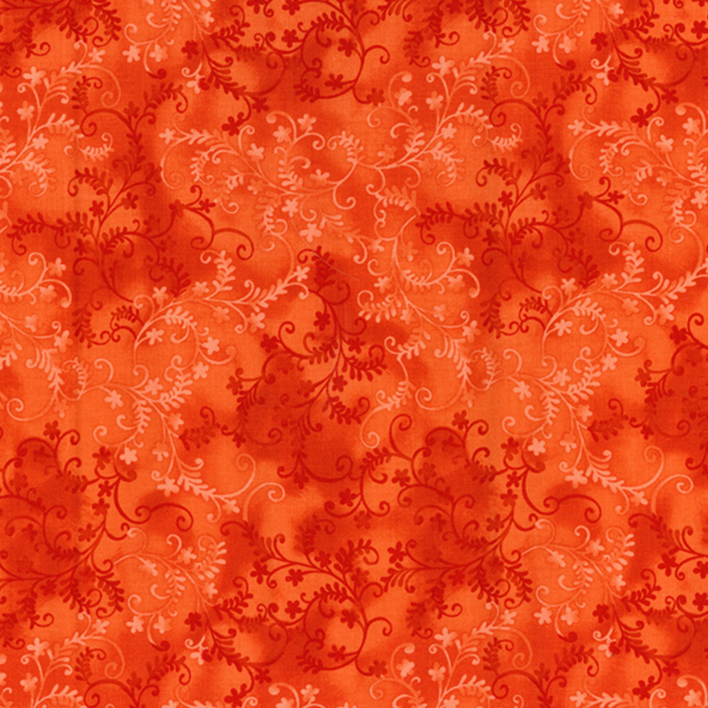 Orange Cotton Fabric