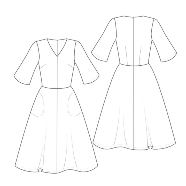The A-Line Dress Sewing Pattern The Avid Seamstress Sewcialising The A-Line Dress Sewing Pattern The Avid Seamstress Sewcialising