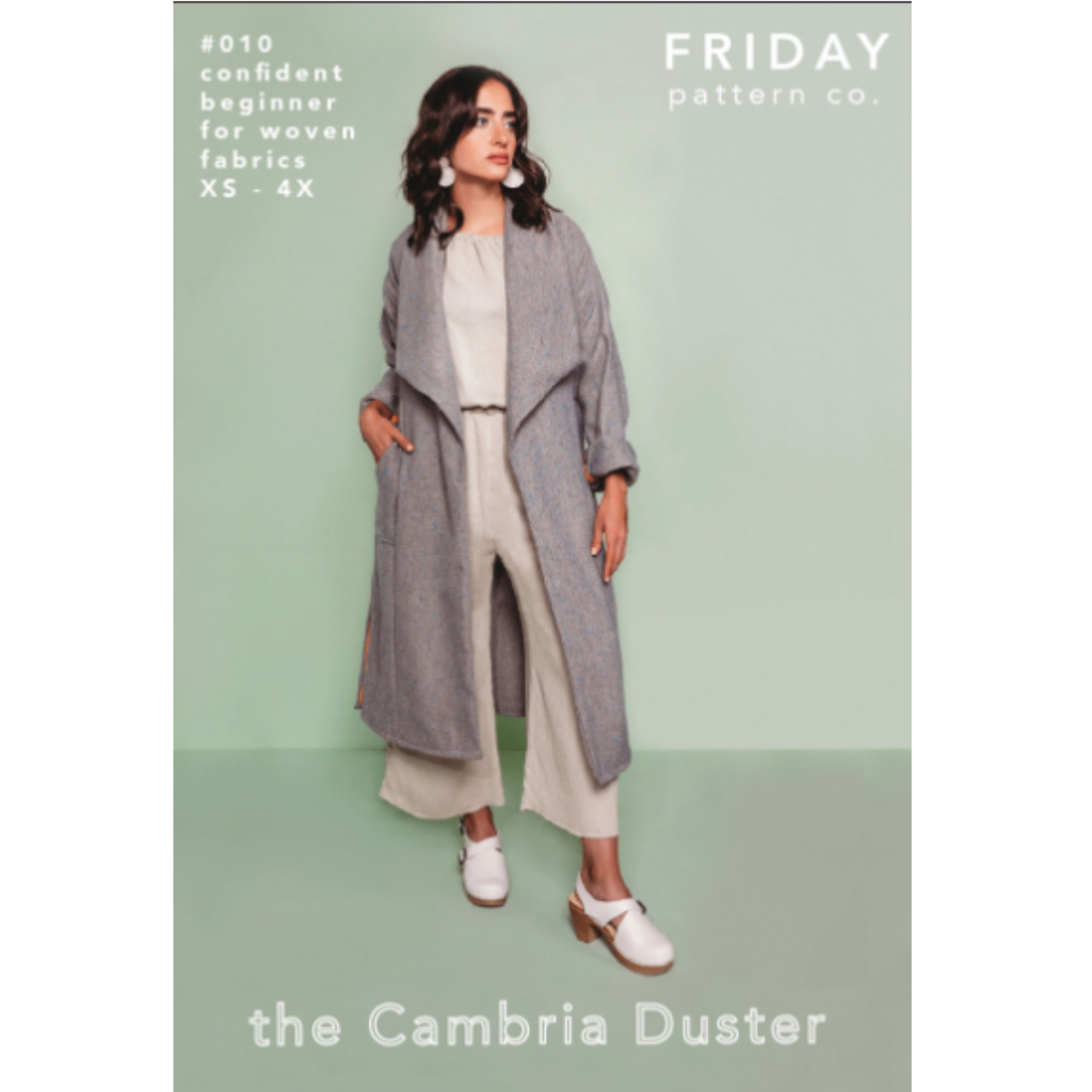 The Cambria Duster Coat Pattern