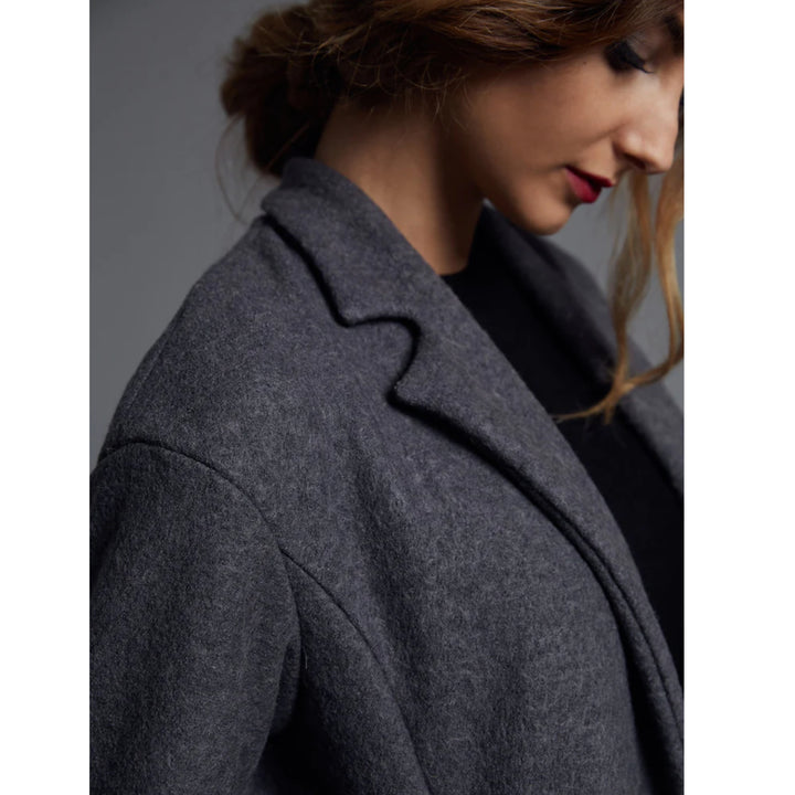 The Coat Sewing Pattern- front side view