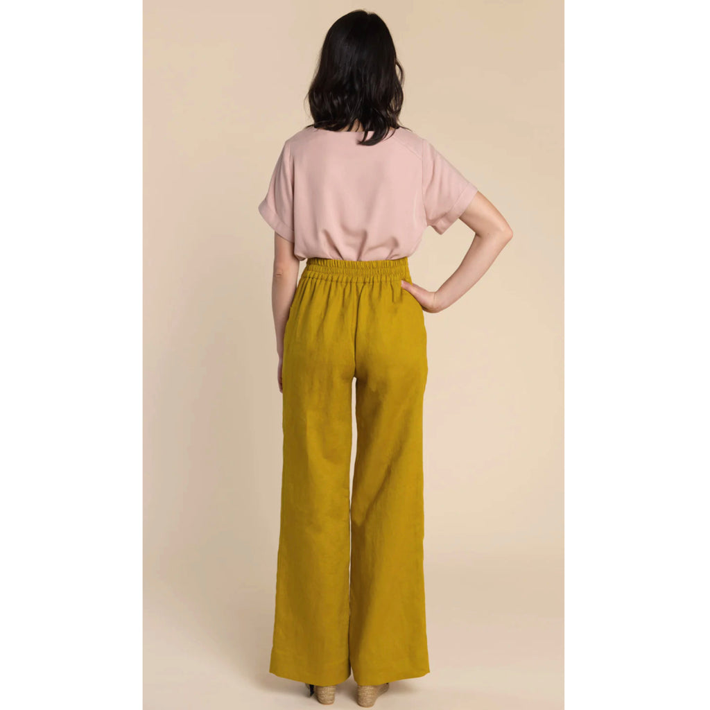 The Pietra Trousers Sewing Pattern-Back View