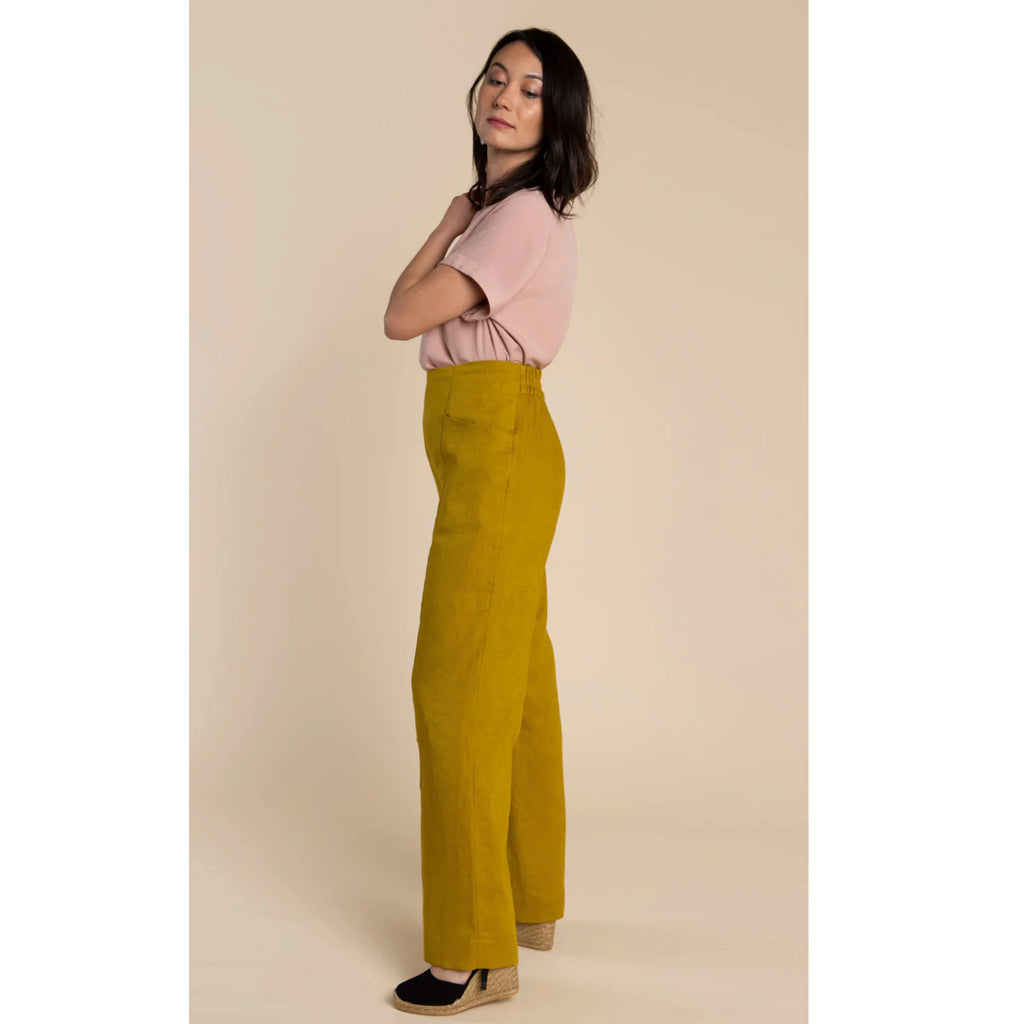The Pietra Trousers Sewing Pattern-Side View