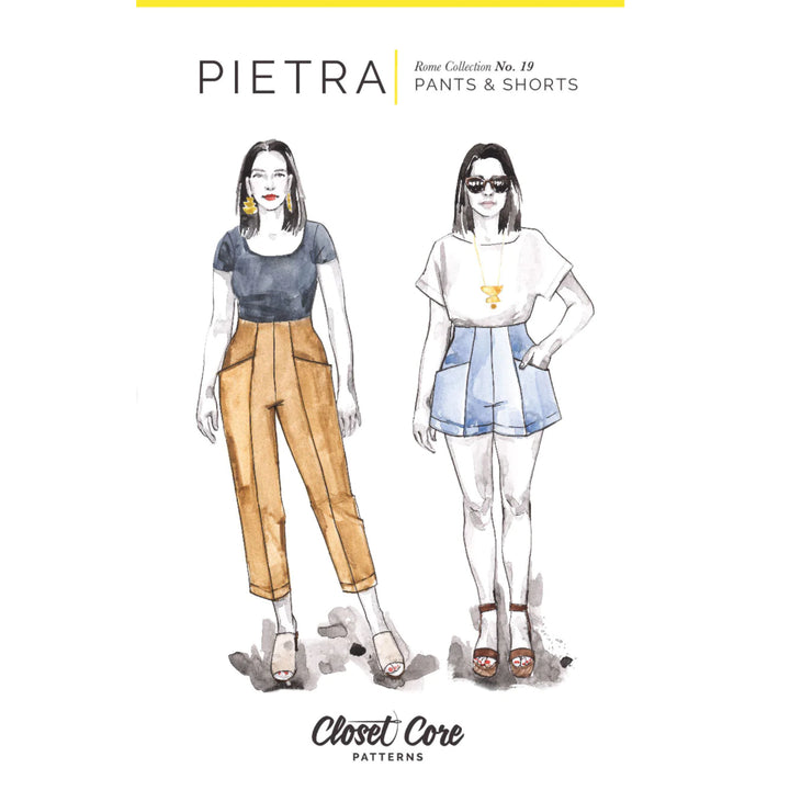 The Pietra Trousers Sewing Pattern