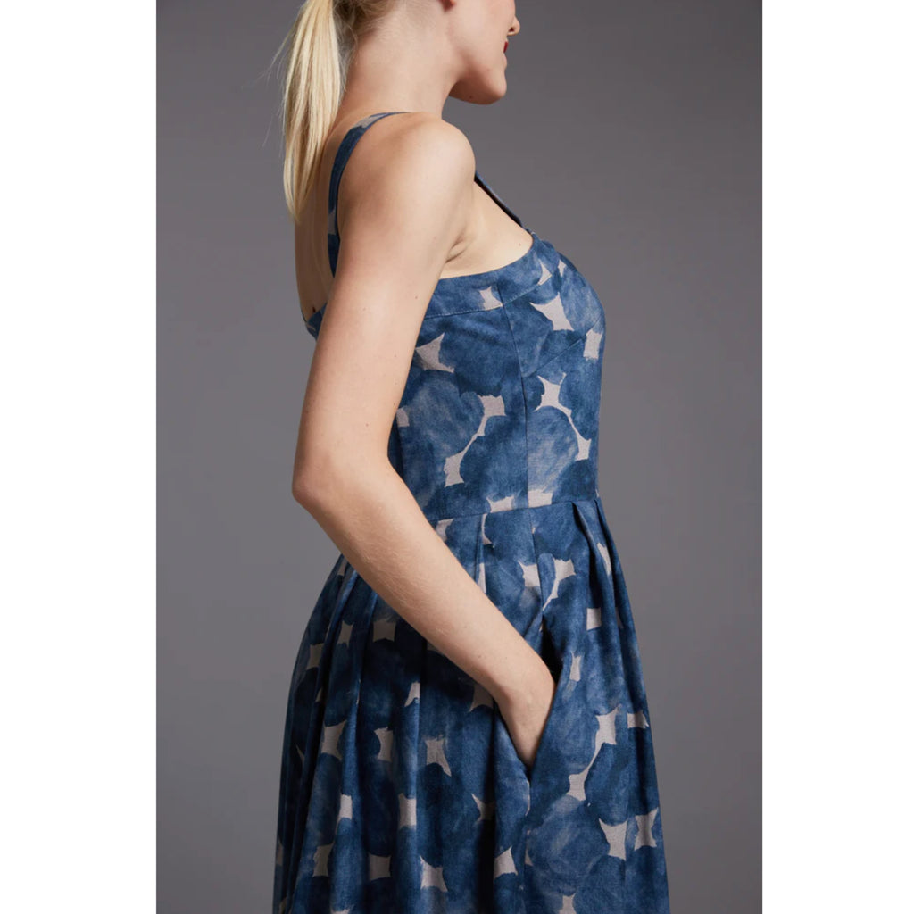 The Sun Dress Sewing Pattern-The Avid Seamstress-Side View