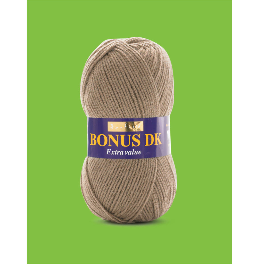 Walnut Brown Hayfield Bonus DK Yarn