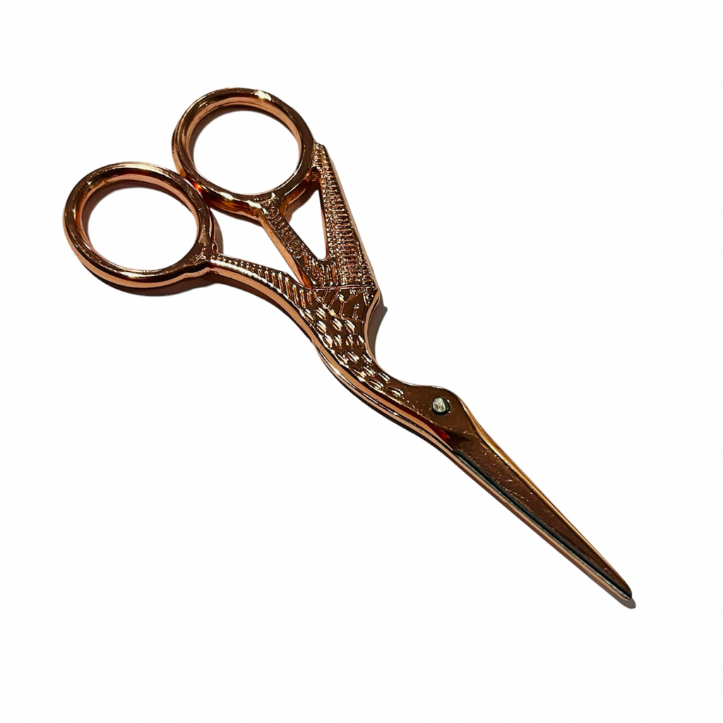 Large Rose Gold Embroidery Scissors